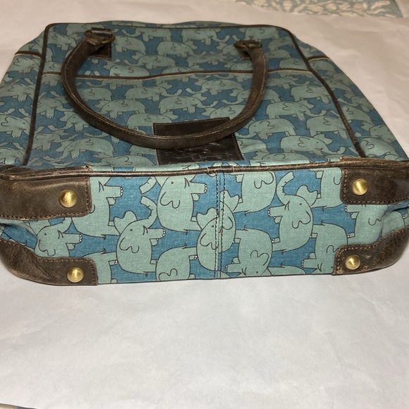 NWT ZH Collection by Sanaa Hyder Elephant Tote Bag - Picture 3 of 8